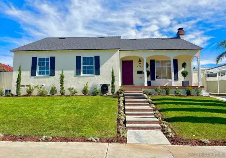 Single-family house For Sale in 4715, 49th Street, San Diego, California