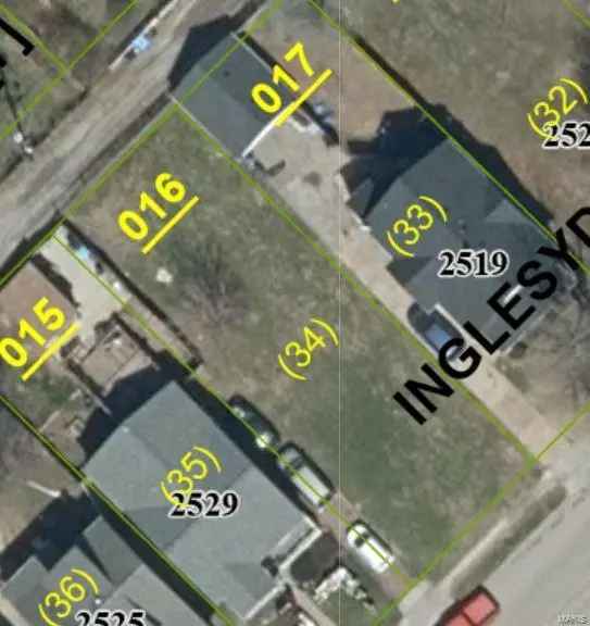 Land For Sale in 2533, Madison Avenue, Granite City, Illinois