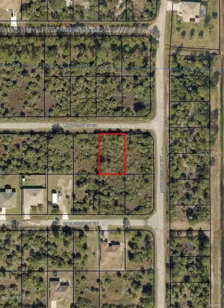 Land For Sale in Palm Bay, Florida