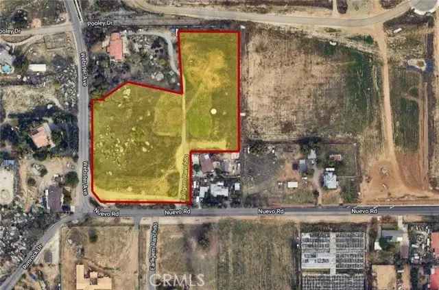 Land For Sale in Perris, California