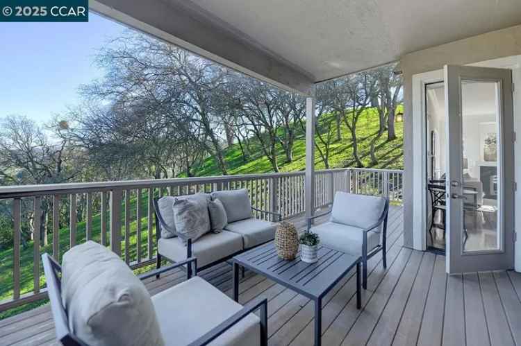 Condo For Sale in 2858, Saklan Indian Drive, Walnut Creek, California