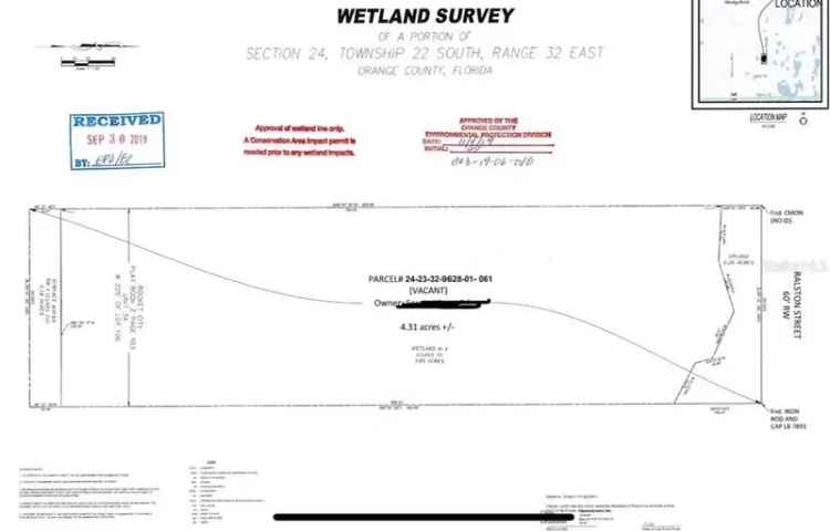 Land For Sale in Wedgefield, Florida