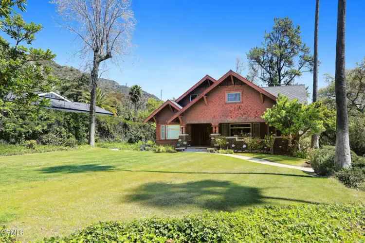 Single-family house For Sale in 5250, La Canada Boulevard, La Cañada Flintridge, California