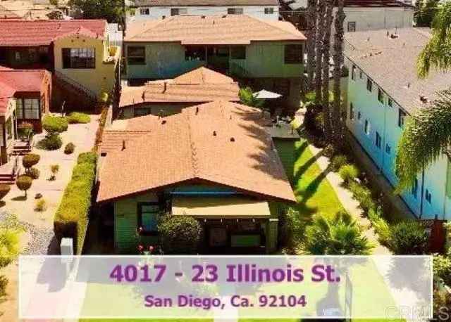 Multi-family house For Sale in San Diego, California