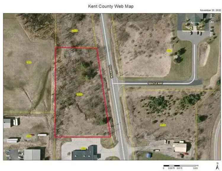 Land For Sale in 14115, Edgerton Avenue Northeast, Solon Township, Michigan