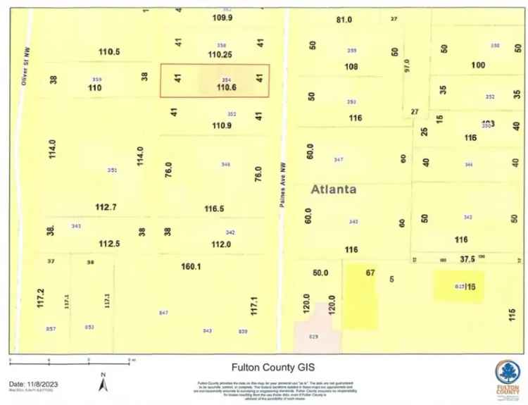 Land For Sale in 354, Paines Avenue Northwest, Atlanta, Georgia