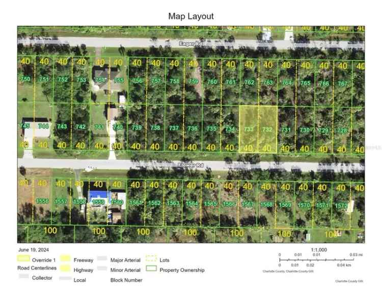 Land For Sale in 26224, Flower Road, Punta Gorda, Florida