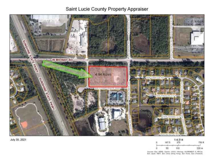 Land For Sale in Port Saint Lucie, Florida