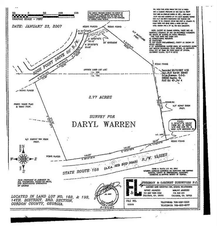 Land For Sale in 560, Red Bud Road Northeast, Calhoun, Georgia