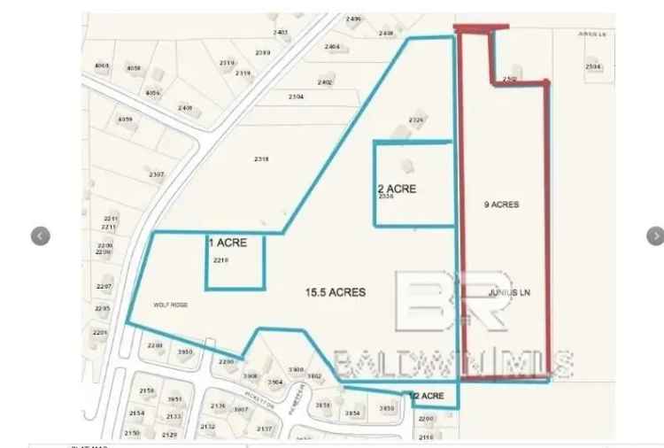 Land For Sale in 2210, Wolf Ridge Road, Mobile, Alabama