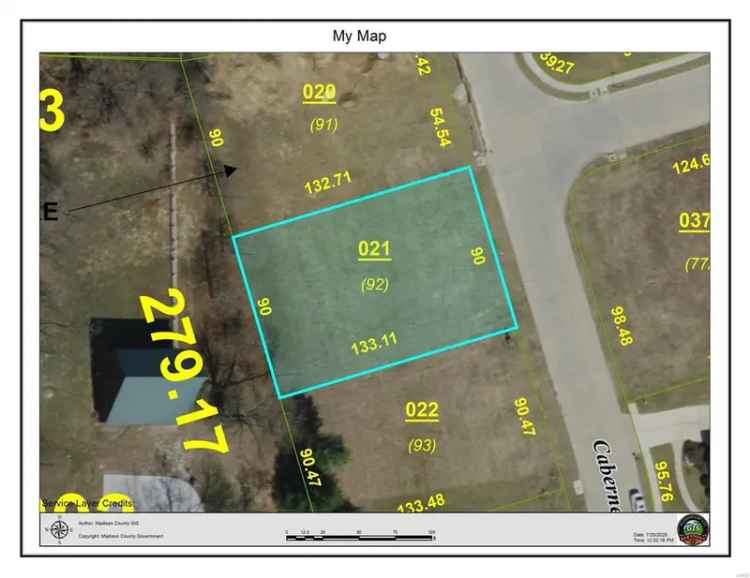 Land For Sale in 3741, Cabernet Lane, Edwardsville, Illinois