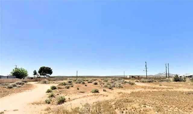 Land For Sale in Boron, California