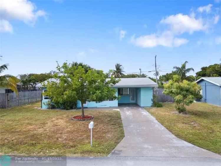 Single-family house For Sale in 3031, Northeast 11th Avenue, Pompano Beach, Florida