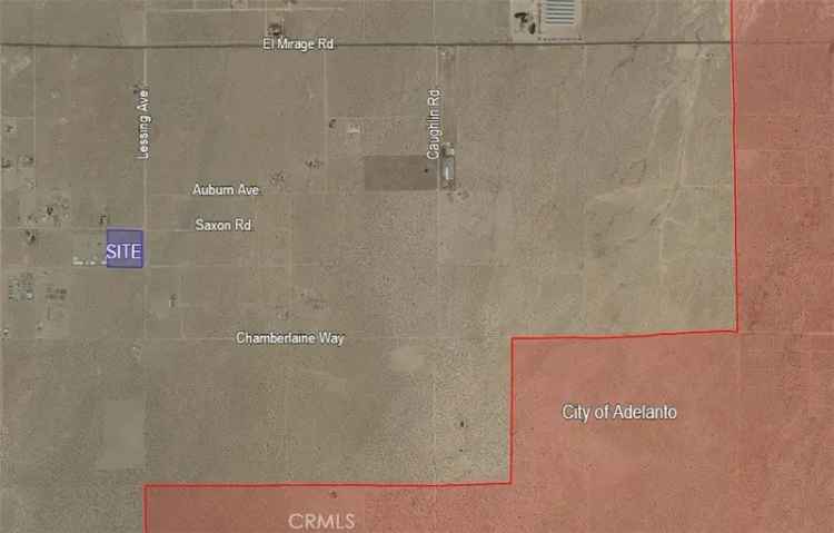 Land For Sale in Adelanto, California