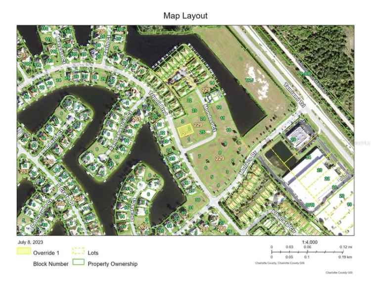 Land For Sale in 3626, Tripoli Boulevard, Punta Gorda, Florida