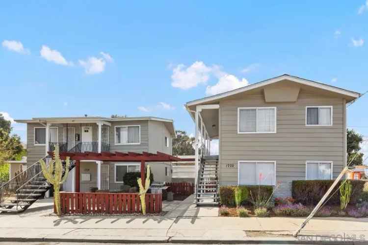 Multi-family house For Sale in 1702, Una Street, San Diego, California