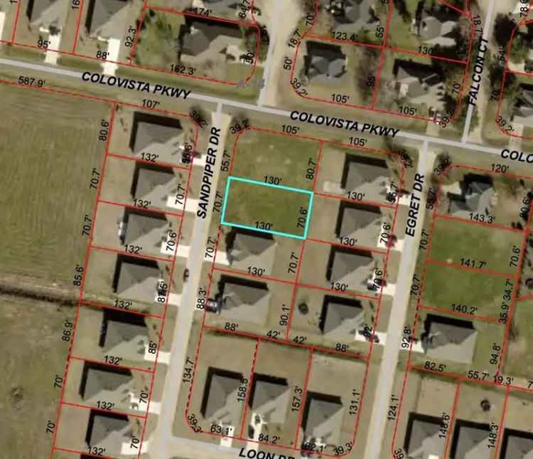 Land For Sale in 103, Sandpiper Drive, Texas