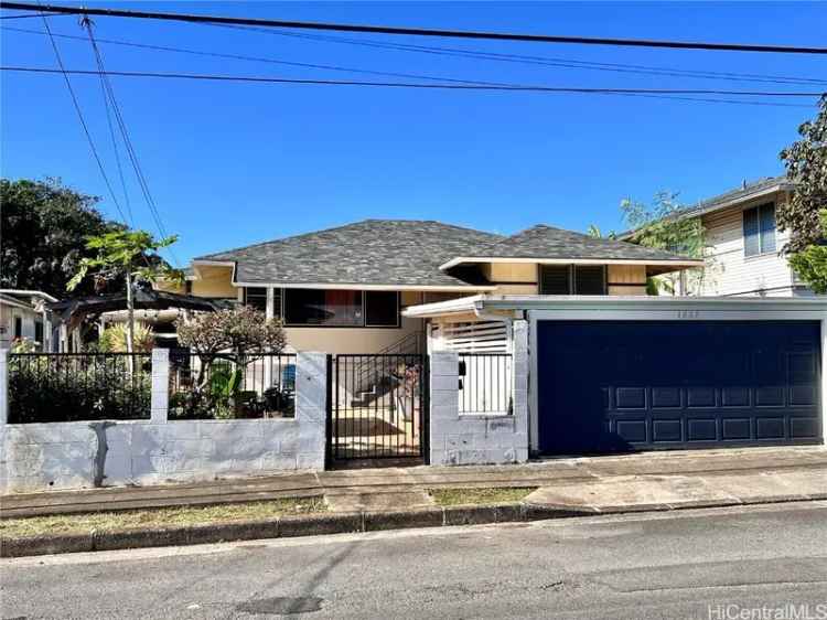 Single-family house For Sale in 1668, Hauiki Street, Honolulu, Hawaii