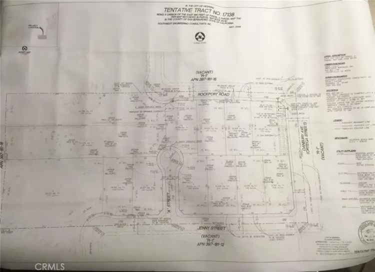 Land For Sale in Hesperia, California