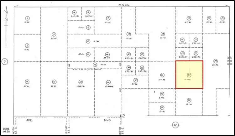 Land For Sale in Palmdale, California