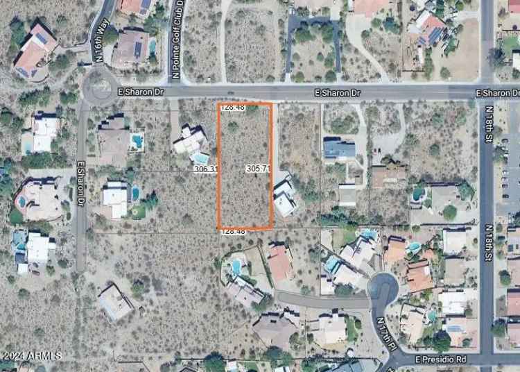 Land For Sale in 1711, East Sharon Drive, Phoenix, Arizona