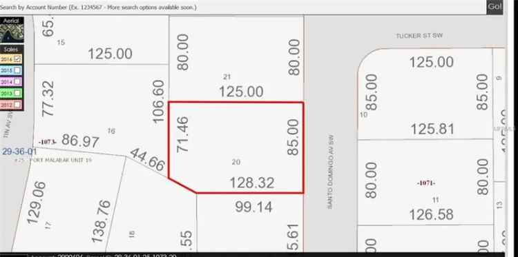 Land For Sale in Palm Bay, Florida