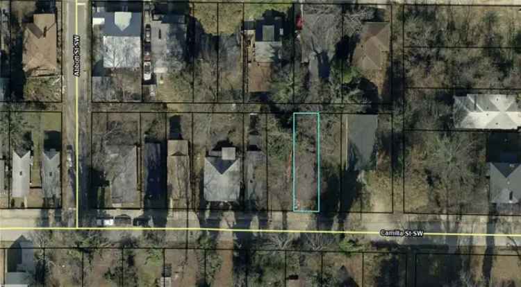 Land For Sale in 939, Camilla Street Southwest, Atlanta, Georgia