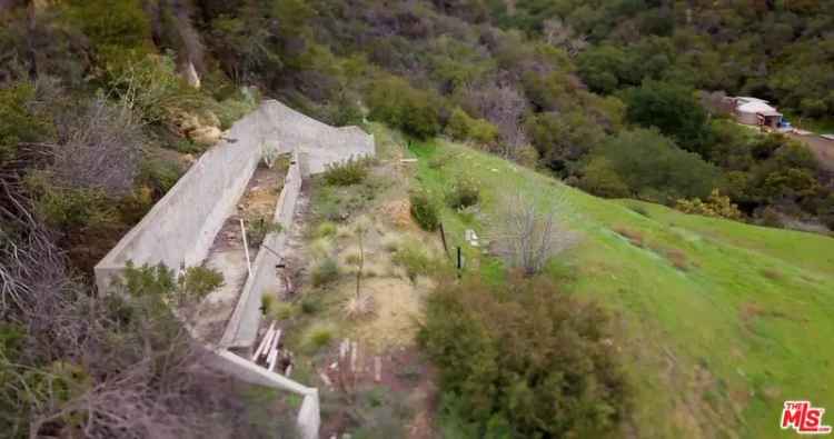 Land For Sale in 22755, Chamera Lane, Topanga, California