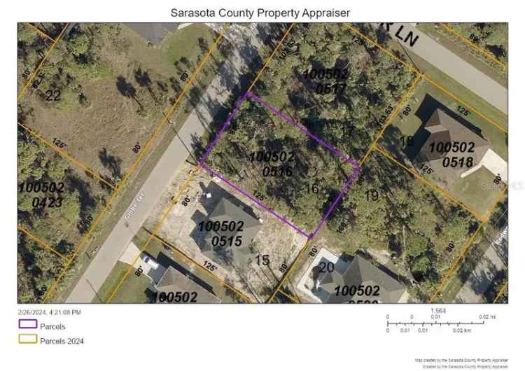 Land For Sale in North Port, Florida