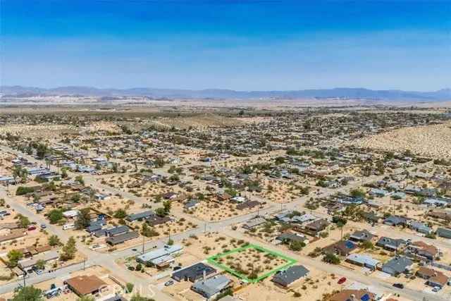 Land For Sale in Twentynine Palms, California