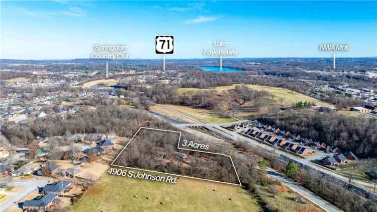 Land For Sale in Springdale, Arkansas