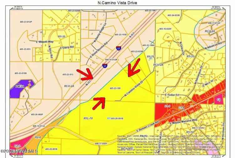 Land For Sale in Rimrock, Arizona