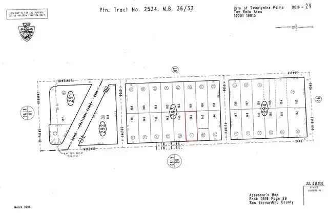 Land For Sale in Twentynine Palms, California