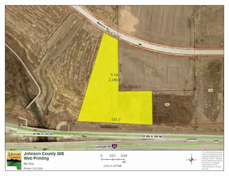 Land For Sale in Coralville, Iowa