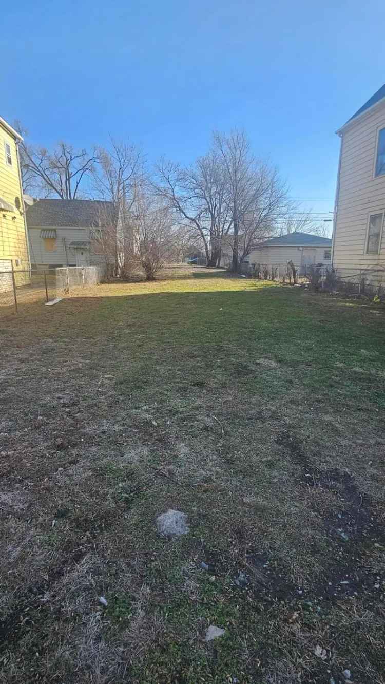 Land For Sale in 3829, Butternut Street, East Chicago, Indiana