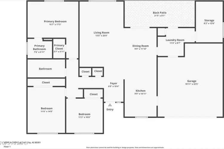 Single-family house For Sale in 10213, North 109th Avenue, Sun City, Arizona