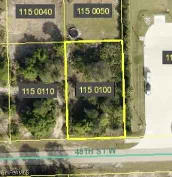 Land For Sale in 2504, 48th Street West, Florida