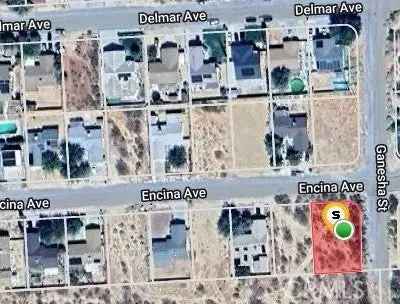 Land For Sale in 2800, Encina Avenue, Mojave, California