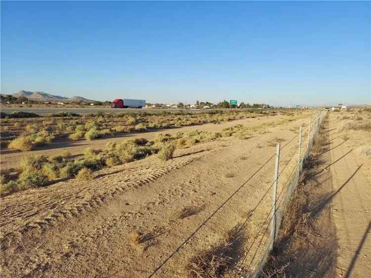 Land For Sale in Boron, California