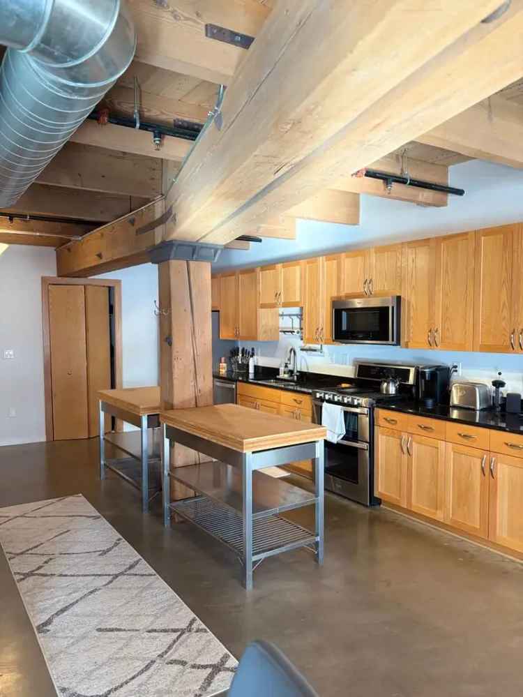 Modern Industrial Loft in North Loop with City Views and Amenities