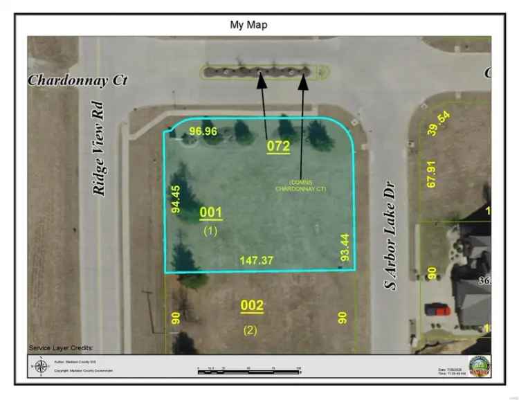 Land For Sale in 3633, South Arbor Lake Drive, Edwardsville, Illinois