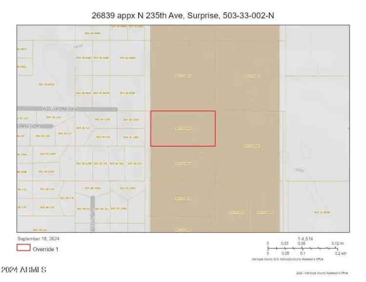 Land For Sale in Surprise, Arizona