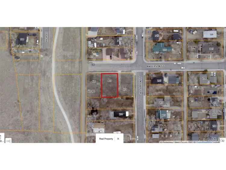 Land For Sale in 410, Anderson Street, Erie, Colorado