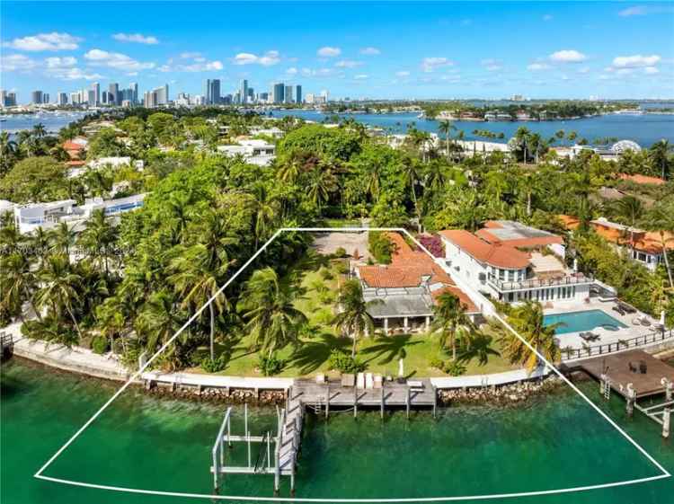 Land For Sale in 6, South Hibiscus Drive, Miami Beach, Florida