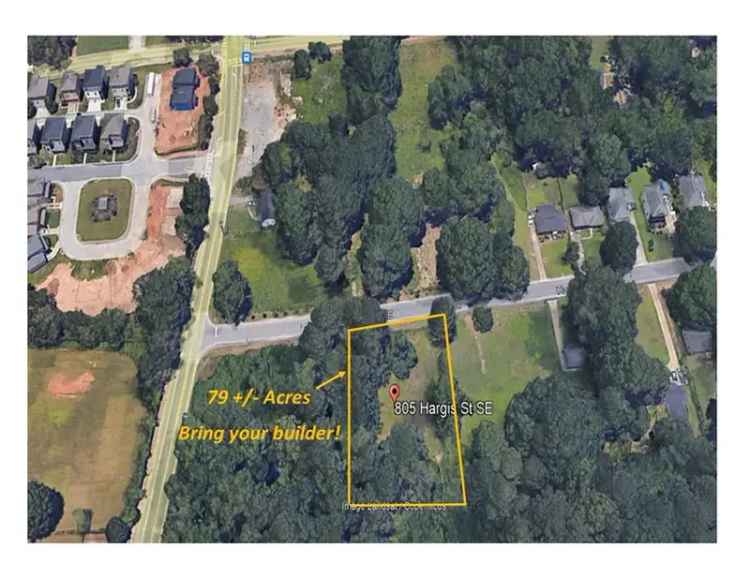 Land For Sale in 805, Hargis Street Southeast, Atlanta, Georgia