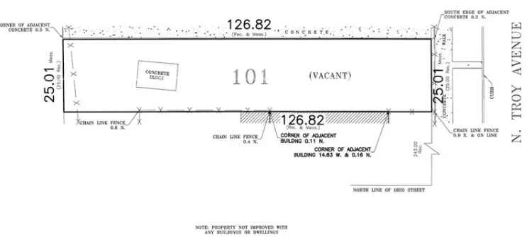 Land For Sale in 624, North Troy Street, Chicago, Illinois