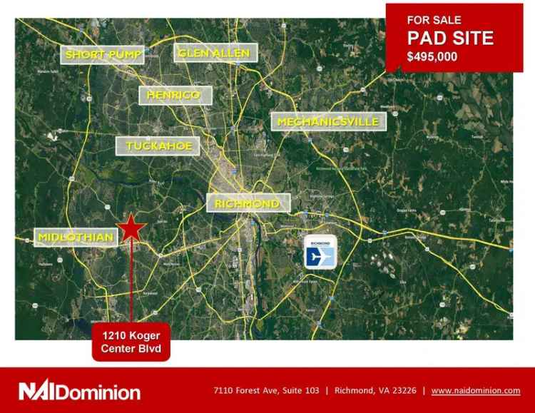 Land For Sale in 1210, Koger Center Boulevard, Virginia