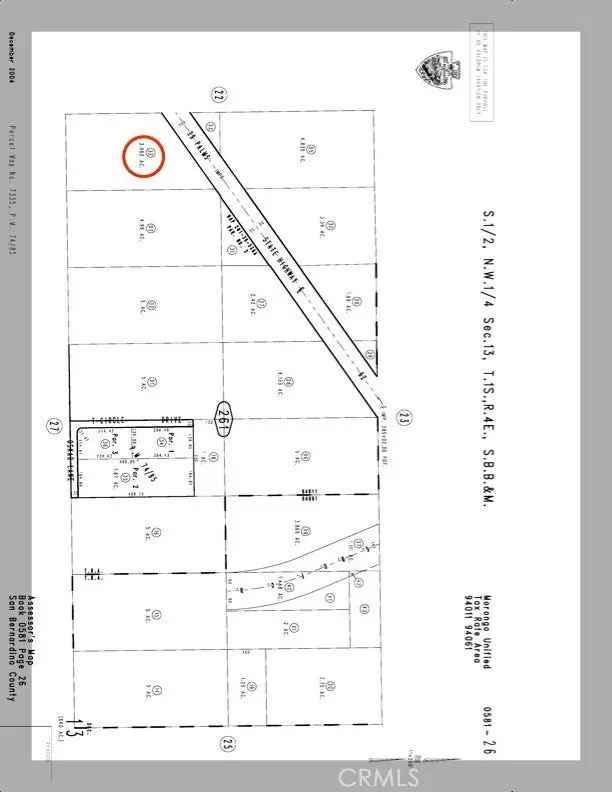 Land For Sale in Morongo Valley, California