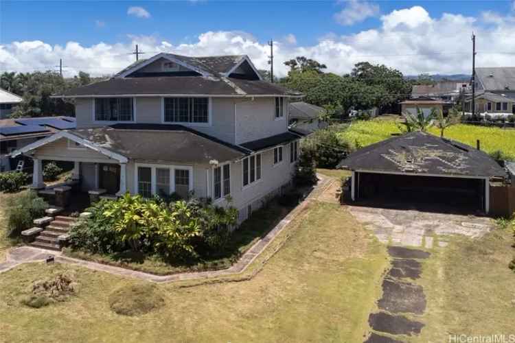 Single-family house For Sale in 52, Kuahiwi Avenue, Wahiawa, Hawaii