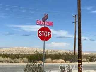 Land For Sale in Twentynine Palms, California